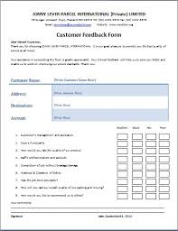 They give manufacturers valuable business insights to meet their organizational goals. Ms Word Customer Feedback Form Word Document Templates Customer Satisfaction Survey Template Customer Feedback Document Templates