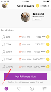 Like other peoples' photos to earn coins. Iphone Apps For Instagram Followers Getinsta Ios Version