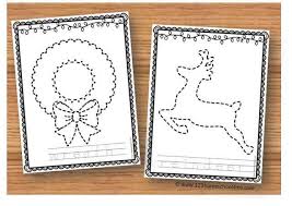 Free our main objective is that these christmas worksheets for preschool photos collection can be a hint for you, deliver you more inspiration and of course help you. Free Christmas Tracing Sheets