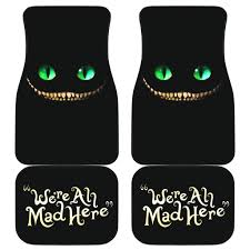 Cheshire Cat Alice In Wonderland Car Mats Car Mats Cheshire Cat Alice In Wonderland Car