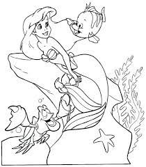 You can use these free ariel and sebastian coloring pages for your websites, documents or presentations. Pin On Printables