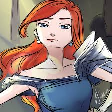 Today I drew Winter Schnee because SHE IS THE COOLEST!! 😎👏👏🤩 I still  don't know everything about this show but I've spoiled pretty much  everything for myself so I know about all