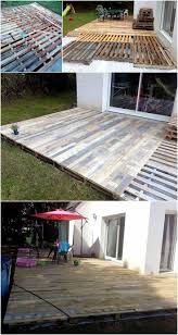 Diy Wood Pallets Patio Terrace In 2020 Pallet Patio Resin Patio Furniture Diy Patio