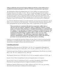 Disclosure to congress by members of the military); 2