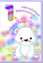 Metalum Geburtstagskarte 1 Geburtstag 1118001s