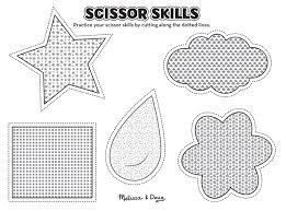 These preschool cutting pages are a perfect starting point for introducing scissor skills to your preschoolers. Scissor Skills Activities For Kids 2 Printables Melissa Doug Blog