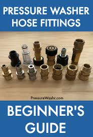 Pressure Washer Hose Fittings Beginners Guide