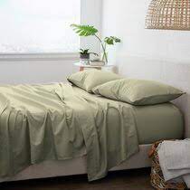 J'ai pris la taille king pour un matelas 160×200 cm, le matelas est d'ailleurs. Draps Et Taies D Oreiller Taille Tres Grand Californien Wayfair Ca