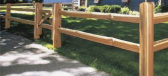 Easy to install, no maintenance required Lowe S Home Improvement Fence Design Fence Landscaping Split Rail Fence