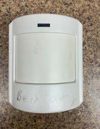 This item is never been open or used. Simon Changing Motion Detector Batteries
