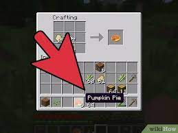 This is the minecraft crafting recipe for pumpkin pie. How To Make Pumpkin Pie In Minecraft 7 Steps With Pictures