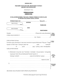 Enakmen tatacara mal mahkamah syariah negeri selangor en.4/2003. 003 Manual Semakan