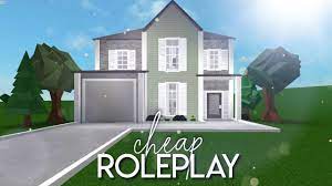 Bloxburg Cheap Roleplay Home 28k Youtube Home Building Design House Layouts Luxury House Plans