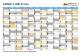 Kalender kostenlos als pdf datei herunterladen. Kalender 2018 Hessen Zum Ausdrucken Kalender 2018