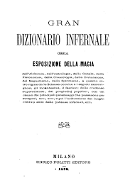 Jacques Collin de Plancy – Gran dizionario infernale ossia esposizione della magia (1870) PDF