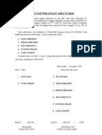 Namun untuk urusan komunikasi perusahaan maupun berbagai lembaga maupun instansi pemerintah, penggunaan surat masih merupakan sesuatu hal yang wajib. Surat Keterangan Ahli Waris