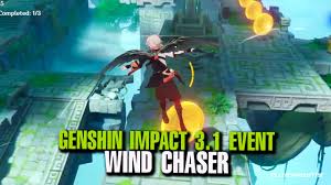 Genshin Impact 3.1 Event: Wind Chaser