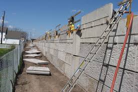 Allan block modular retaining wall systems the following. Highway Retaining Walls Wieser Concrete