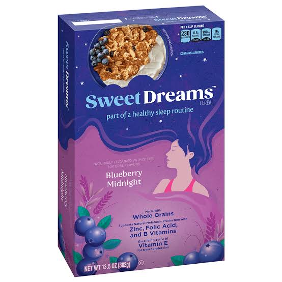 New Sweet Dreams Cereal: Natural Ingredients for a Better Sleep routine
