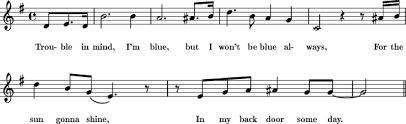 Some had been stored in a piano bench for a while, and browsing through them reveal. Trouble In Mind Sheet Music For Treble Clef Instrument 8notes Com