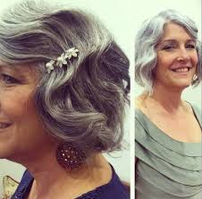 Bouquet carrying triplets with highlights in three different formal hairstyles. Mother Of The Groom Short Bride Hairstyles Fashion Dresses