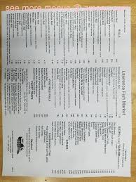 Lawrence fish market offers a wide selection of seafoods, local and from around the world. Online Menu Of Lawrence Fish Market Restaurant Chicago Illinois 60625 Zmenu