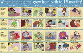 conclusive month by month developmental milestones chart