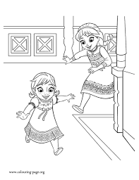 Disguise girls frozen elsa wig. Baby Anna And Elsa Coloring Pages Novocom Top