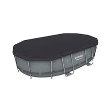 bestway power steel swim vue series oval pools brown pool cover oval pool bestway