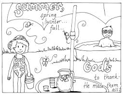 Set up a table outside and keep kids of all ages occupied with these spring pictures to color. Summer Coloring Pages For Kids Print Them All For Free