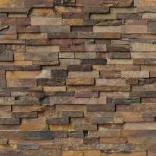Natural stone is timeless, unique, and beautiful. Brown Slate Tile Natural Stone Tile The Home Depot