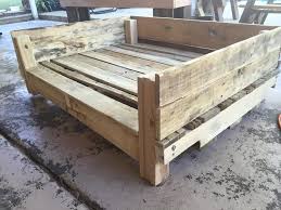 That way, the dog doesn't have to lie down straight down on the hard wood. 50 Best Diy Pallet Projects With Step By Step Diagrams Pallet Dog Beds Home Decor Catalogs Bed Made From Pallets