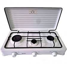 Cocina de gas interior 3 quemadores hjm. Cocina Camping Gas Carrefour