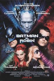 The bad, the badder, and the ugly. Batman And Robin Movie Poster
