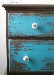I have a classic dresser, you probably have one in your family, too. The Easiest Way To Heavily Distress Furniture Lovely Etc