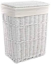 Dvier Vwwk 08wrt A Waschekorb Korb Weiss 32 X 24 X 46 Cm Amazon De Kuche Haushalt Waschekorb Korb Wasche