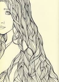 3 Hair Line Drawings Drawings Drawing Images Sketchbook Inspiration