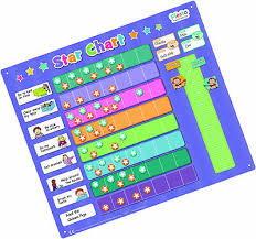 Magnetic Star Reward Chart For Child Kids Good Behaviour