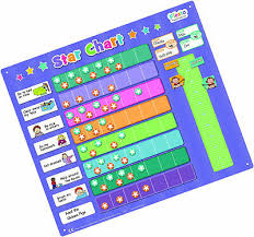 magnetic star reward chart for child kids good behaviour