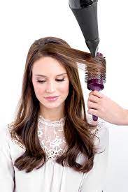 Round Brush Blowout Hairbrush Volumizer Hairtools Hairtips Hairstyling Brushes Hair Hairstyles Blo Round Brush Blowout Blowdry Styles Headband Fashion