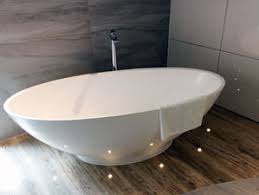 Freistehende badewanne acryl badewanne freistehende nostalgie. Freistehende Badewanne Barletta Mineralguss Oval Modern Duo 180 Cm Matt Oder Glanzend