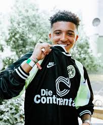 Jadon sancho remains manchester united's top target (image: Classic Football Shirts On Twitter Jadon Sancho In The Dortmund 95 96 Away Sanchooo10 Shot By Iampetemartin For Soccerbible