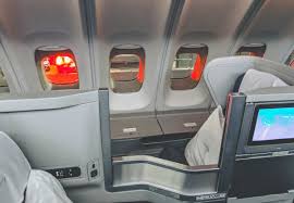 Take off was on time. Review British Airways Iconic 747 400 Club World Upper Deck