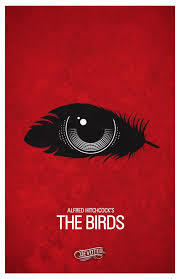 The Birds Art Movie Poster Etsy Classic Movie Posters Movie Posters Alternative Movie Posters