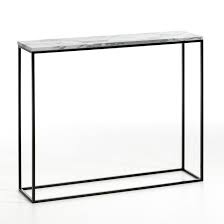 Mahaut Marble Console Table In 2020 Marble Console Table Small Console Tables Narrow Console Table