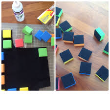 Made My Own Chalk Whiteboard Erasers For My Preschool Class Foam Blocks I Found At Target In The Whiteboard Eraser Teacher Organisation Homework Organization