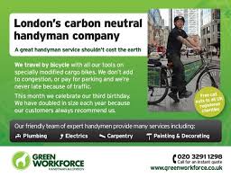 Let the professionals help you with your property's repairs and improvements! Need A Job Doing Why Not Hire London S Pedal Powered Work Force Exclusive 10 Off