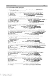 Vocabulary Interactive And Downloadable Worksheet You Can Do The Exercises Online Or Download The Worksheet Vocabulary Worksheets English As A Second Language