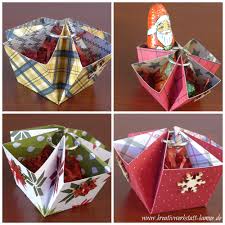 Ringboxen Als Kleine Bunte Teller Kreativwerkstatt Weihnachtsverpackungen Basteln Dekoration Weihnachten Basteln Papier Weihnachten