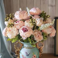 Due to different light settings the actual color might vary a bit from the pictures. 1 Bunch European Artificial Peony Silk Fake Flowers For Home Hotel Party Wedding Diy Shopee Philippines